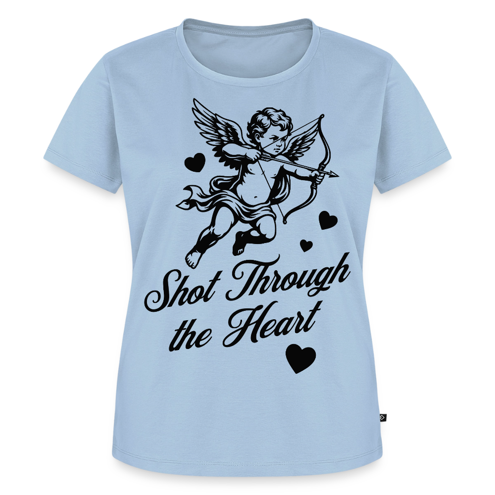 Amor Design – Frauen Premium T-Shirt - Hellblau
