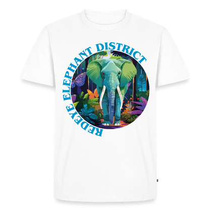 Elephant Design – Männer Premium T-Shirt - Weiß