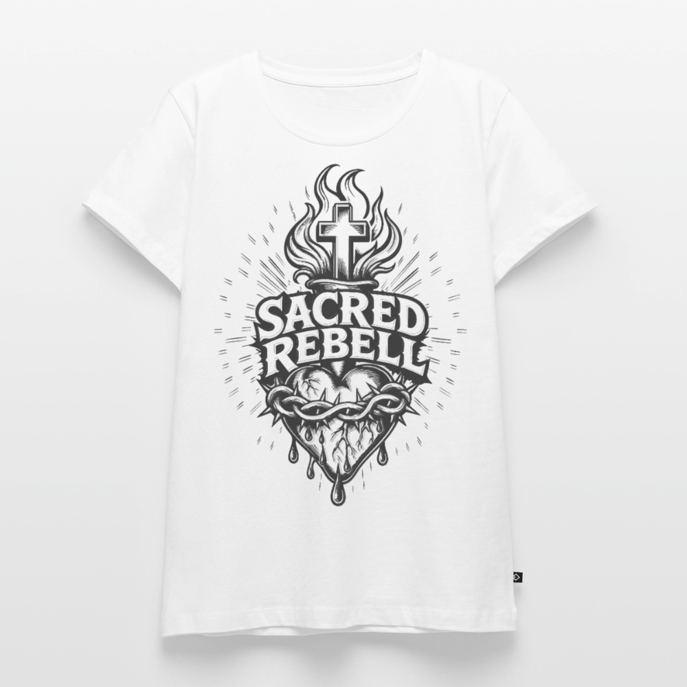 Sacred Rebell Design – Frauen Premium T-Shirt - Weiß