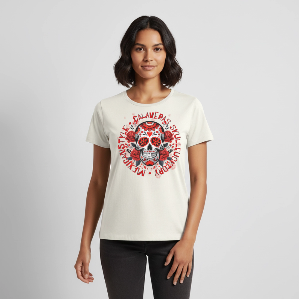 Frauen Premium T-Shirt - Naturweiß
