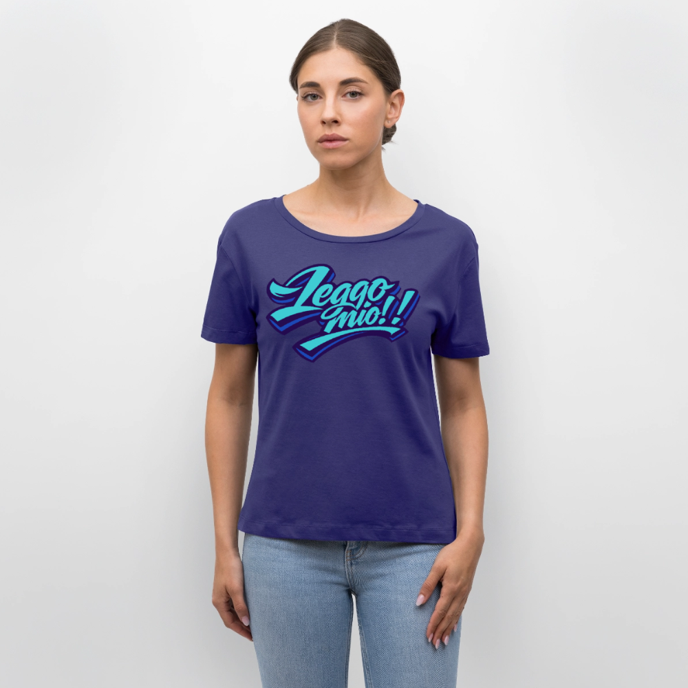 Leggomio Design – Rundhals Frauen Bio-T-Shirt - Dämmerung