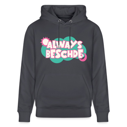 Always Beschde Design – Unisex Bio-Hoodie - Indigoblau