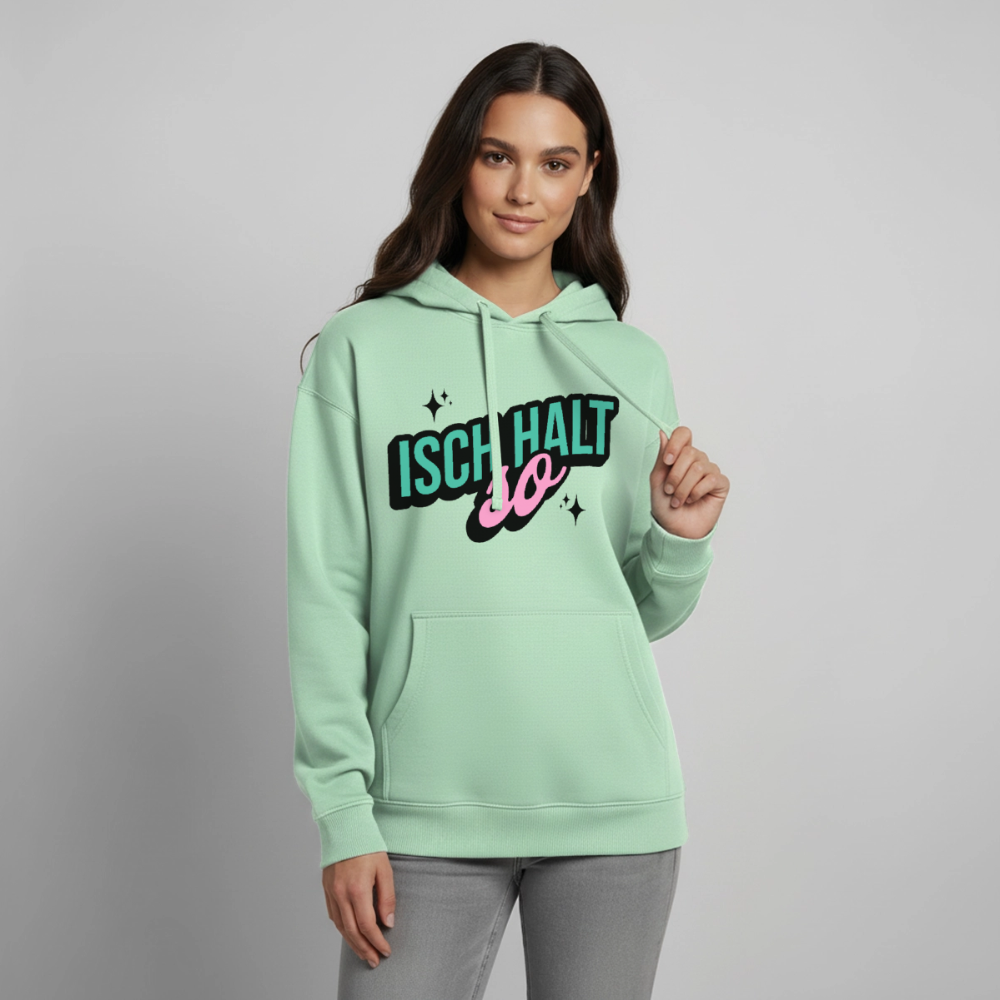 Isch halt so Design – Oversized Unisex Hoodie - Nebeljade