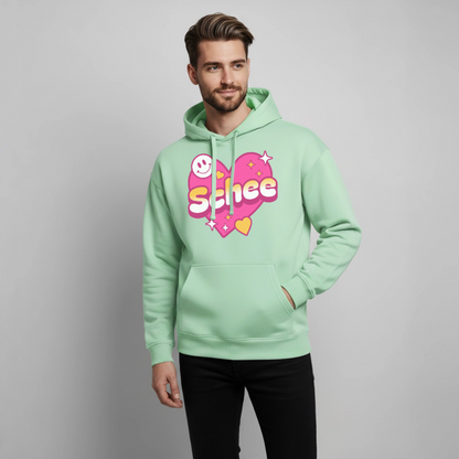 Schnee Design – Oversized Unisex Hoodie - Nebeljade