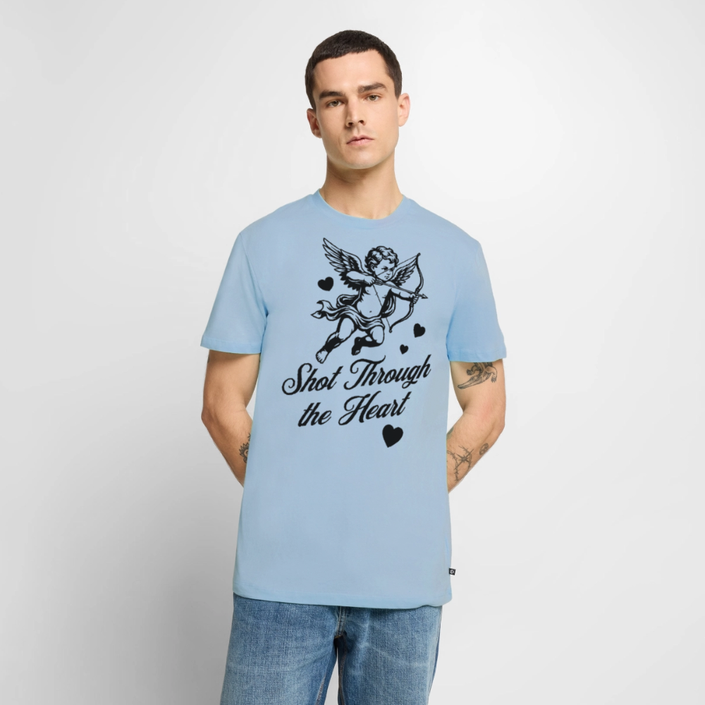 Amor Design – Männer Premium T-Shirt - Hellblau
