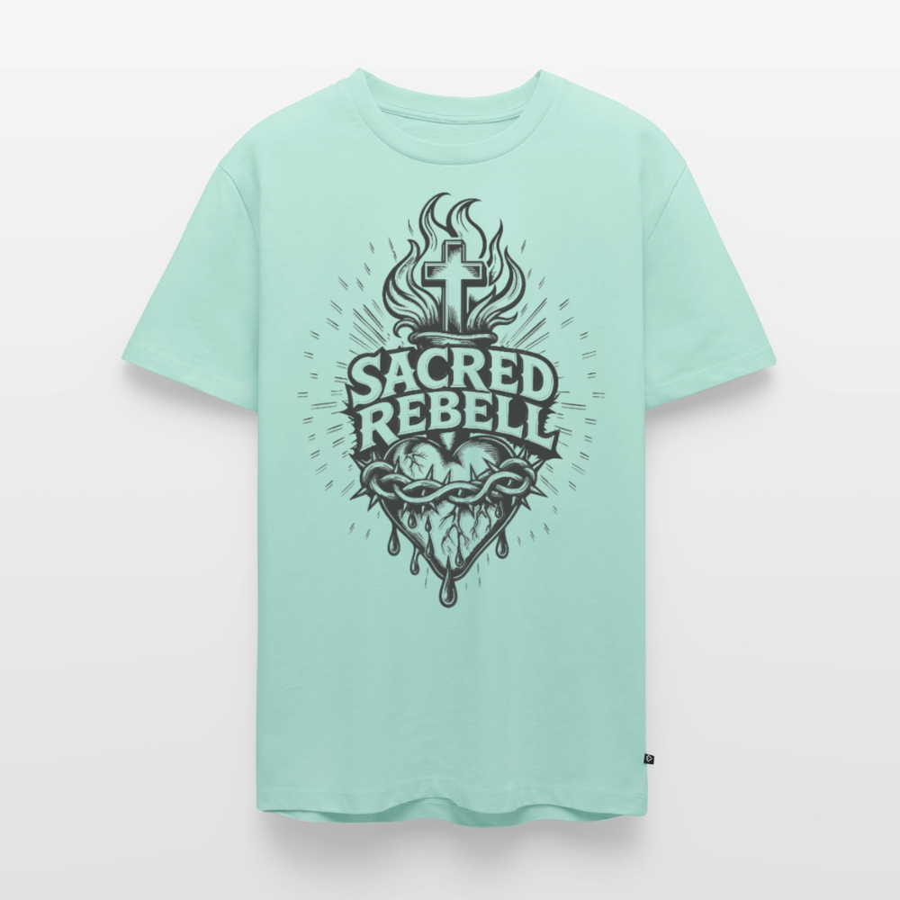 Sacred Rebell Design – Männer Premium T-Shirt - Mint 