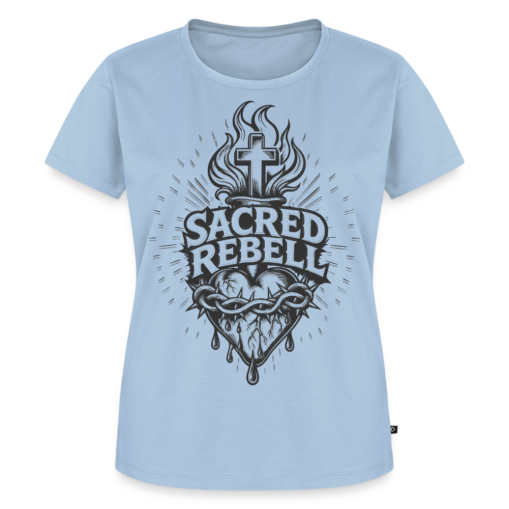 Sacred Rebell Design – Frauen Premium T-Shirt - Hellblau