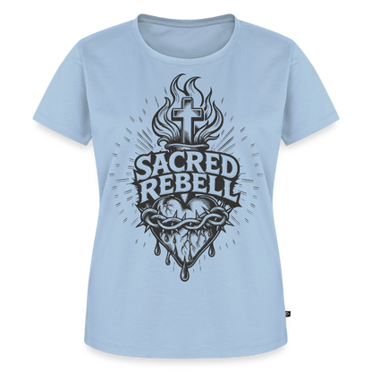 Sacred Rebell Design – Frauen Premium T-Shirt - Hellblau