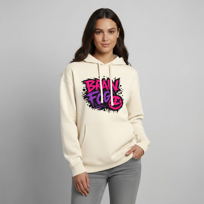 Brain Fog Design – Oversized Unisex Hoodie - Natur