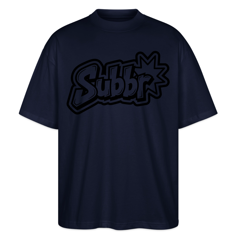 Subbr Design – Oversized Unisex Bio T-Shirt - Navy