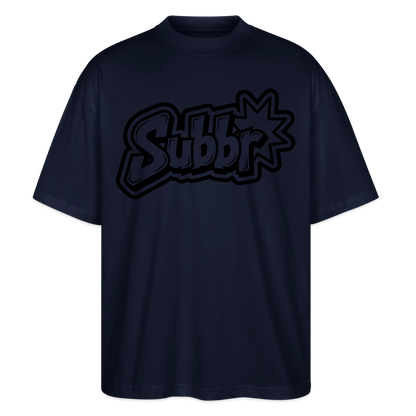 Subbr Design – Oversized Unisex Bio T-Shirt - Navy