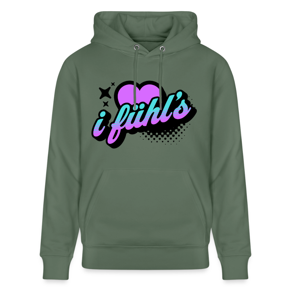 i fühl‘s Design – Unisex Bio-Hoodie - Tanngrün