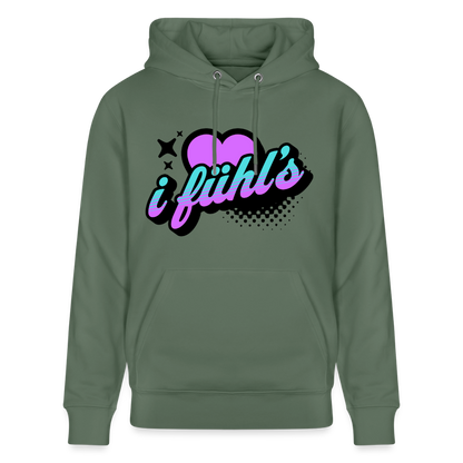 i fühl‘s Design – Unisex Bio-Hoodie - Tanngrün