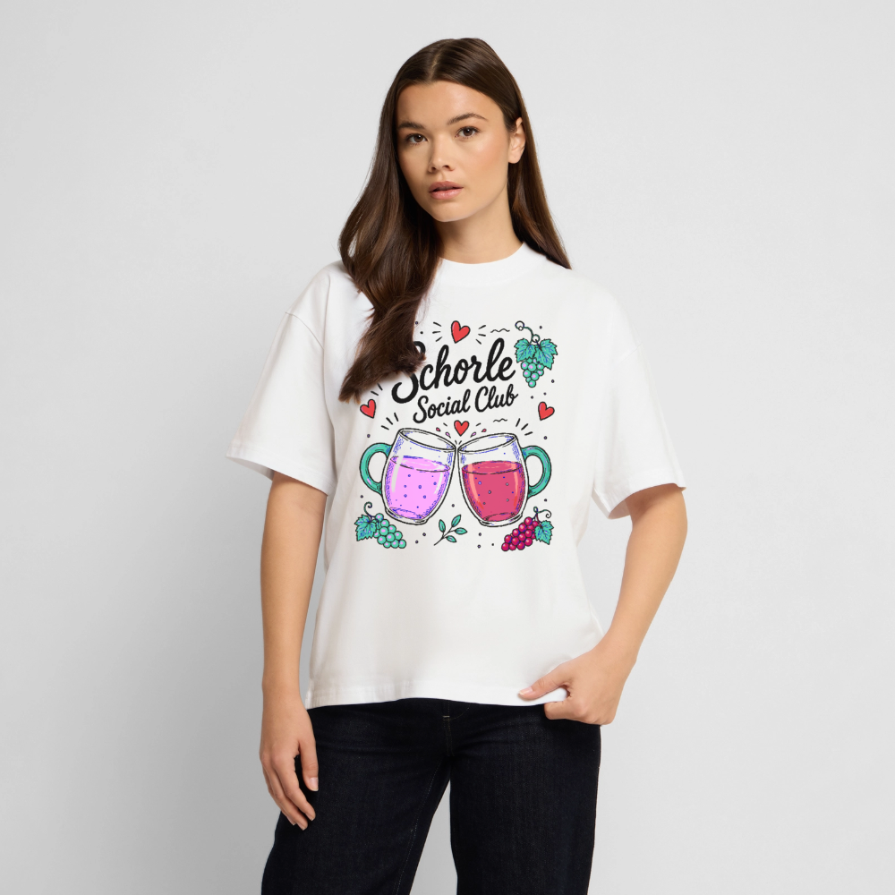 Oversized Unisex Bio T-Shirt - Weiß