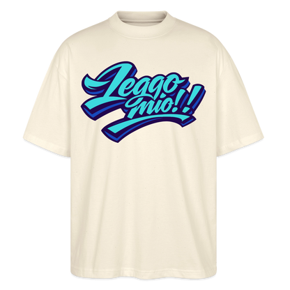 Leggomio Design – Oversized Unisex Bio T-Shirt - Natur