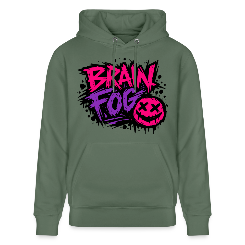 Brain Fog Design – Unisex Bio-Hoodie - Tanngrün