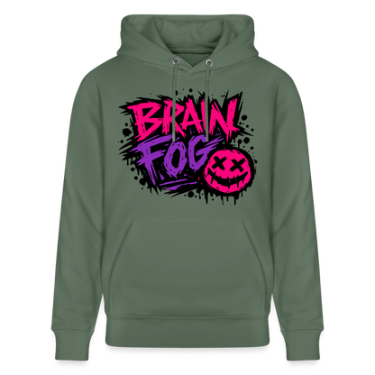 Brain Fog Design – Unisex Bio-Hoodie - Tanngrün