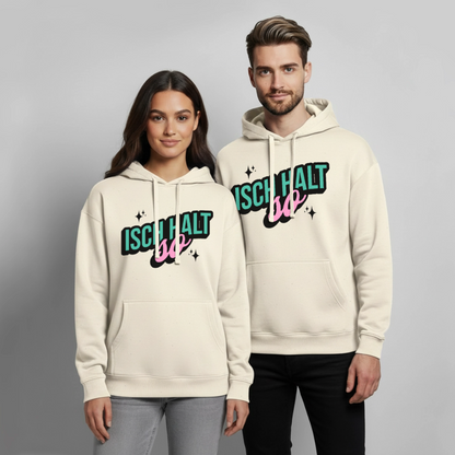 Isch halt so Design – Oversized Unisex Hoodie - Natur