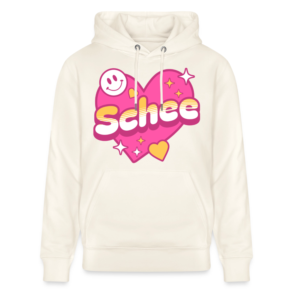 Schee Design – Unisex Bio-Hoodie - Naturweiß 