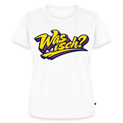 Was isch? Design – Frauen Premium T-Shirt - Weiß