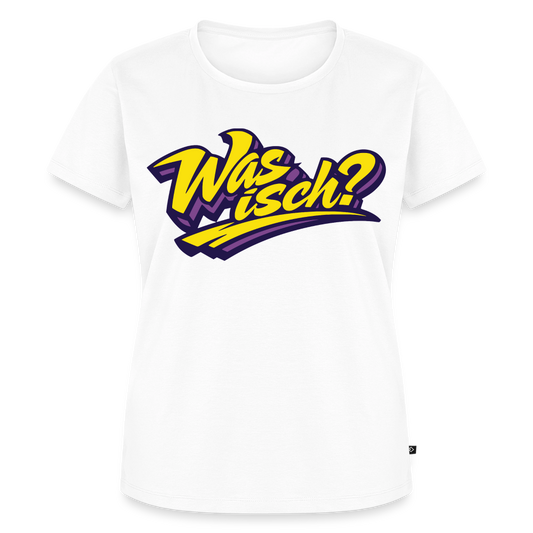 Was isch? Design – Frauen Premium T-Shirt - Weiß
