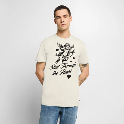 Amor Design – Männer Premium T-Shirt - Naturweiß