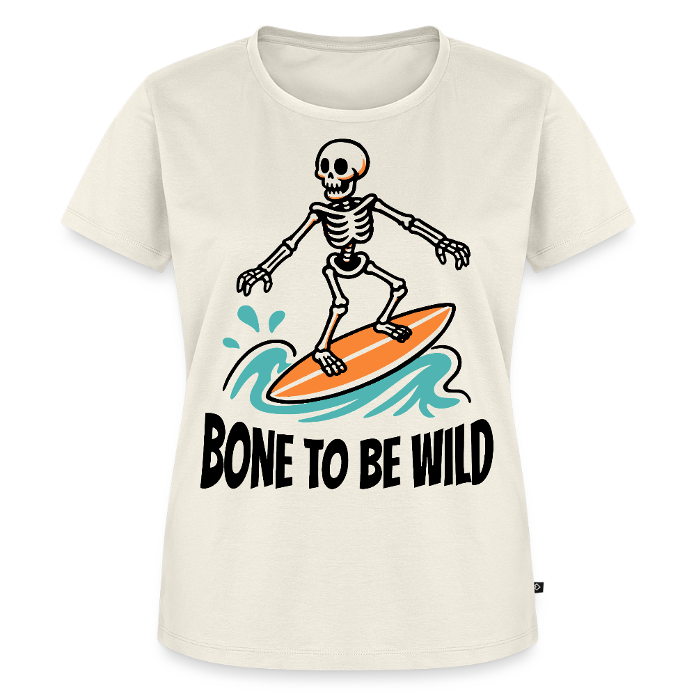 Bone to be Wild – Frauen Premium T-Shirt - Naturweiß