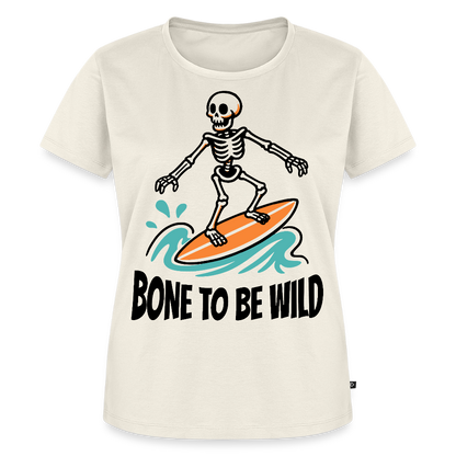 Bone to be Wild – Frauen Premium T-Shirt - Naturweiß