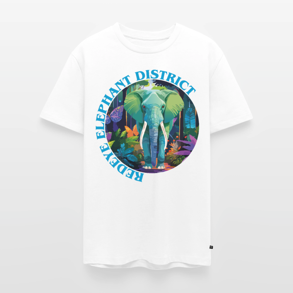 Elephant Design – Männer Premium T-Shirt - Weiß