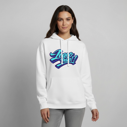 Leggomio Design – Oversized Unisex Hoodie - Weiß