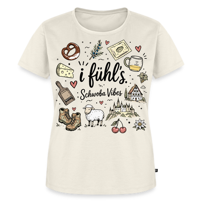 Alb Liebe Design – Frauen Premium T-Shirt - Naturweiß