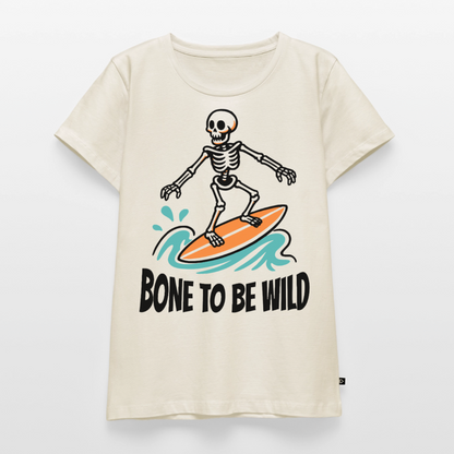 Bone to be Wild – Frauen Premium T-Shirt - Naturweiß