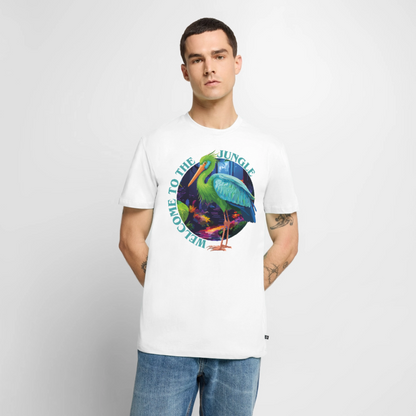 Jungle Design – Männer Premium T-Shirt - Weiß