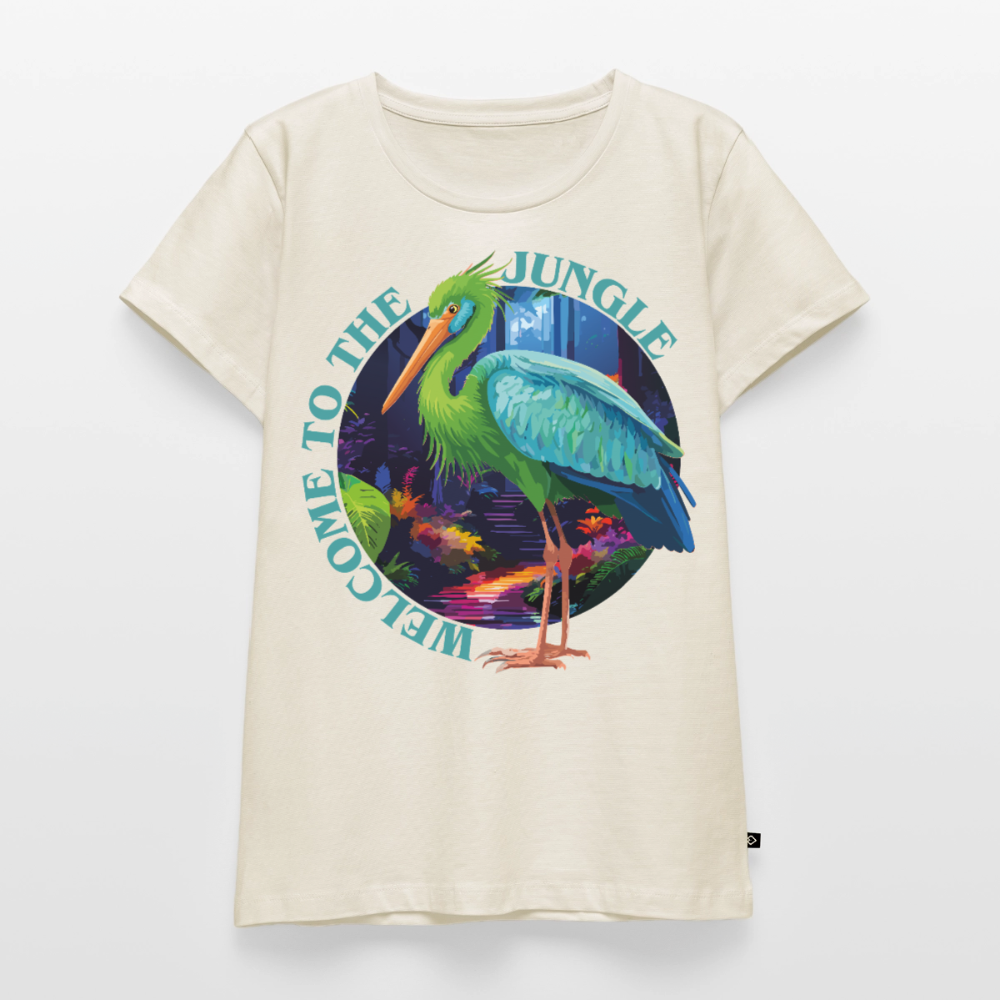 Jungle Design – Frauen Premium T-Shirt - Naturweiß