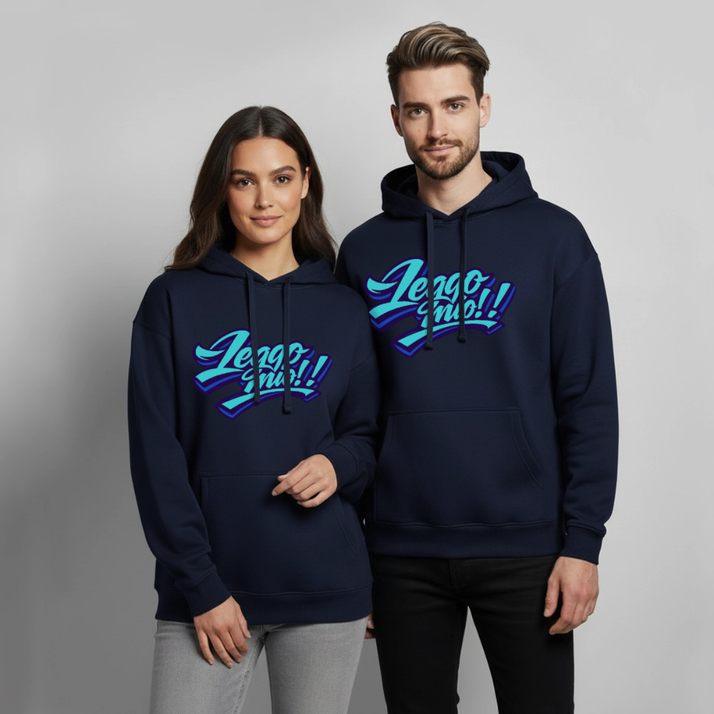 Leggomio Design – Oversized Unisex Hoodie - Navy