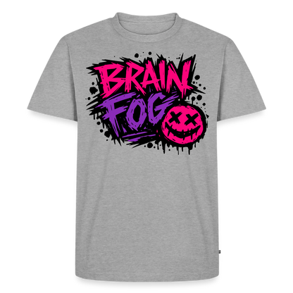 Brain Fog Design – Männer Premium T-Shirt - Grau meliert