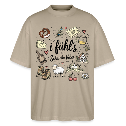 Oversized Unisex Bio T-Shirt - Steingrau