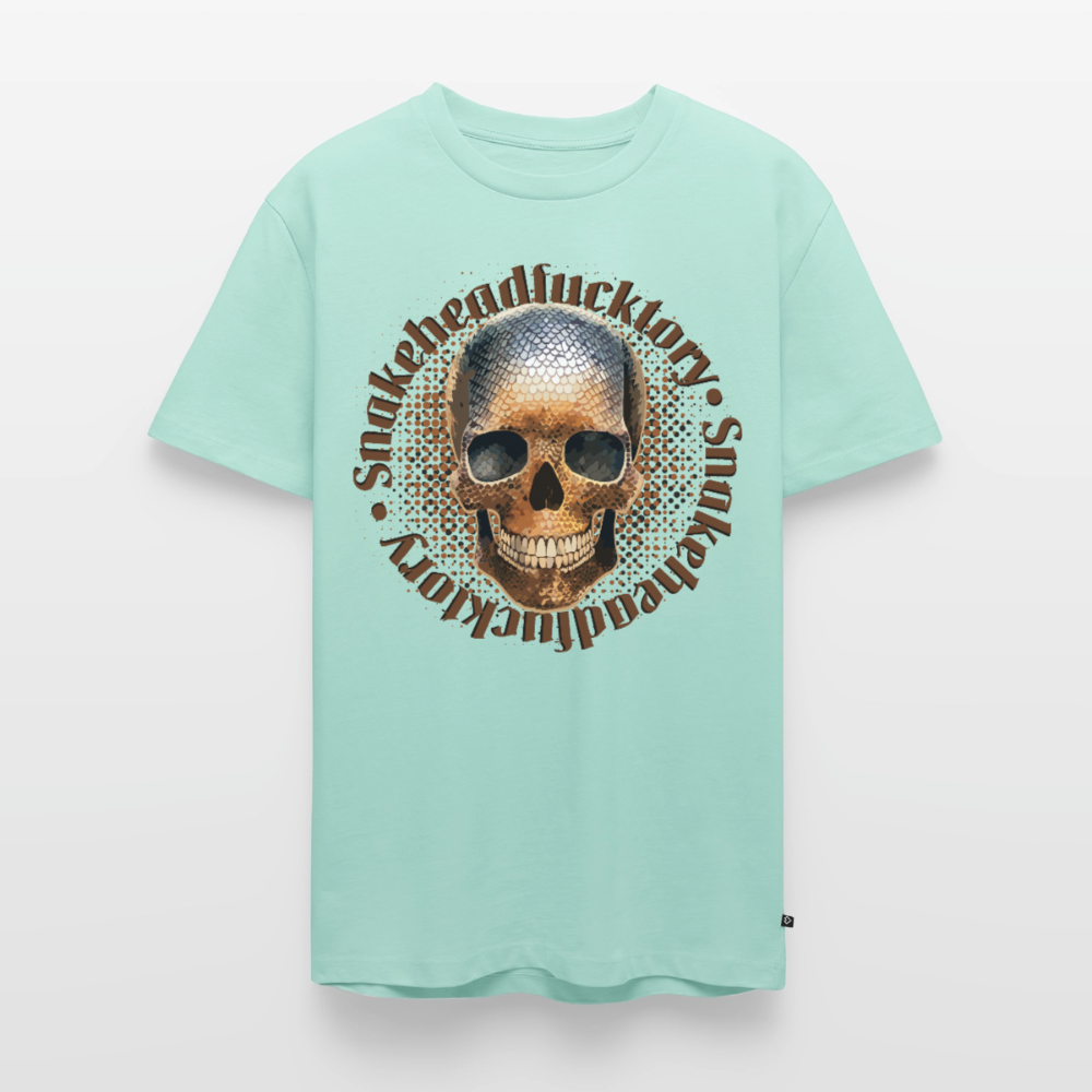 Sande Skull Design – Männer Premium T-Shirt - Mint 