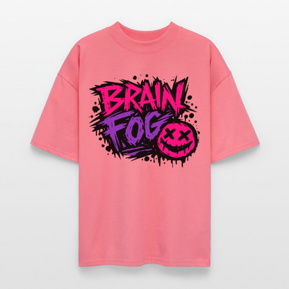 Brain Fog Design – Oversized Unisex Bio T-Shirt - Pink 