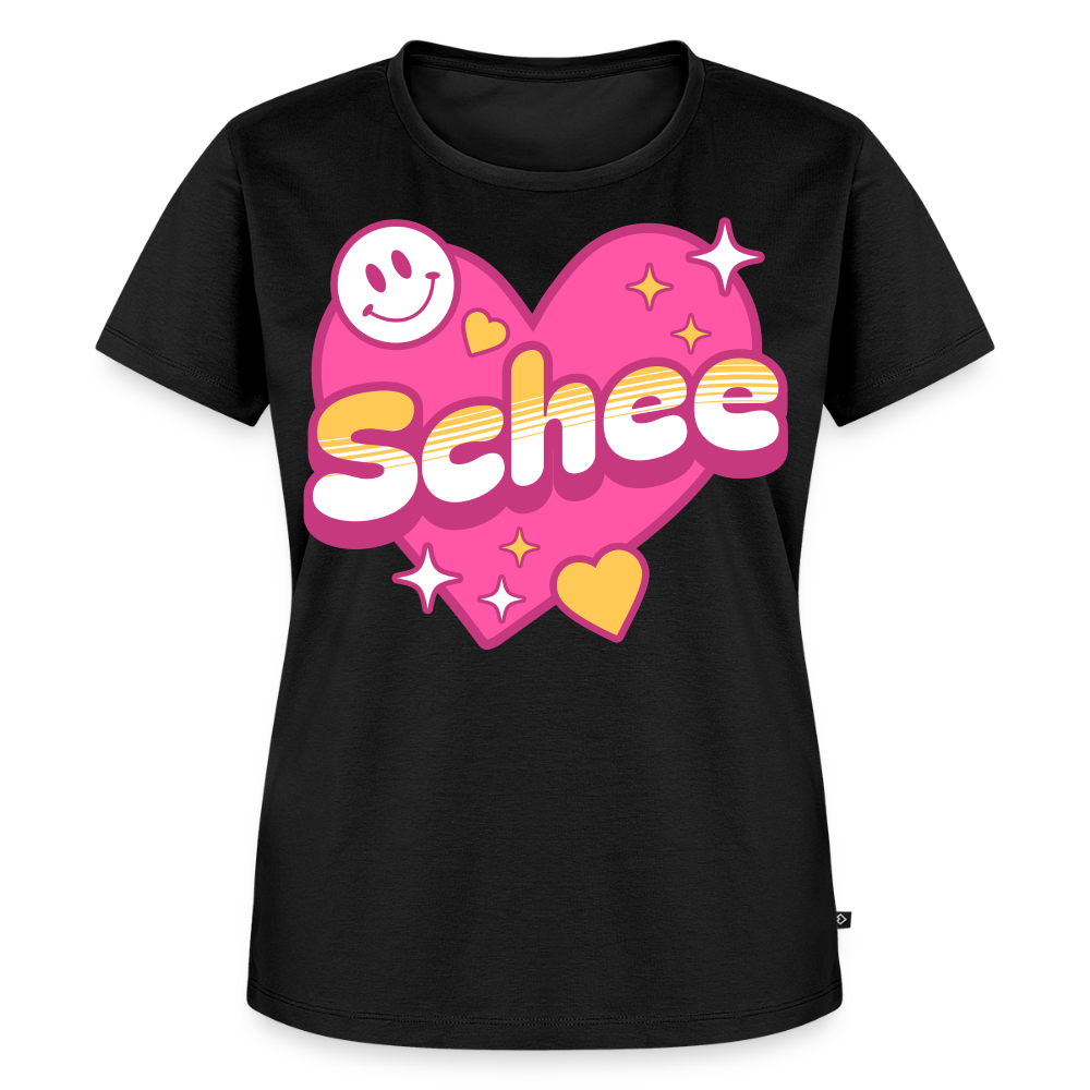 Schee Design – Frauen Premium T-Shirt - Schwarz