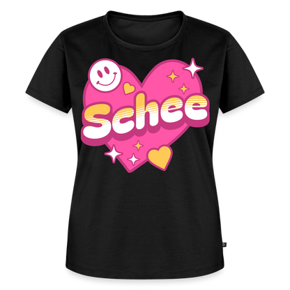 Schee Design – Frauen Premium T-Shirt - Schwarz