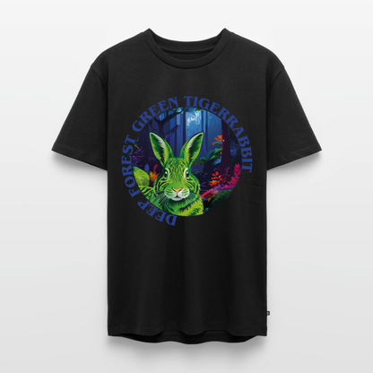 Tiger Rabbit Design – Männer Premium T-Shirt - Schwarz