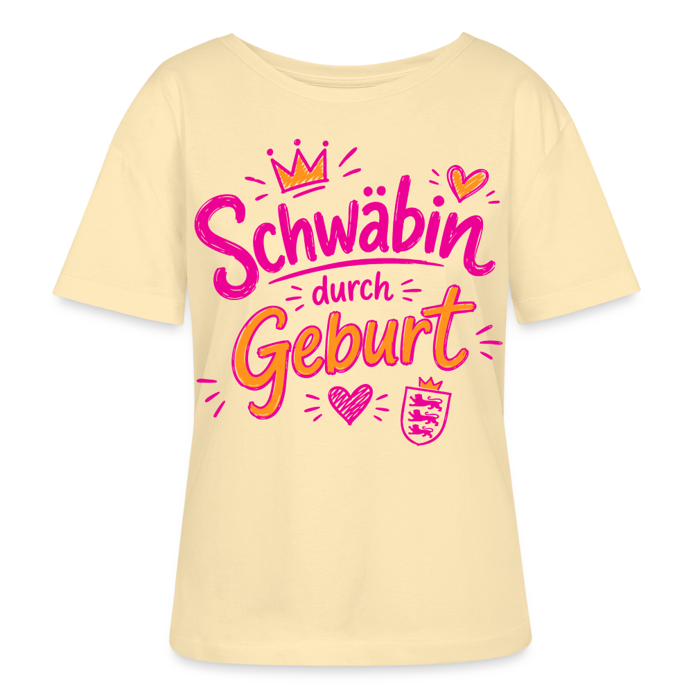 Rundhals Frauen Bio-T-Shirt - Creme