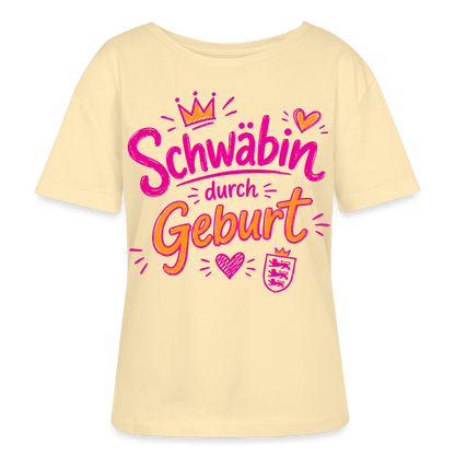 Rundhals Frauen Bio-T-Shirt - Creme