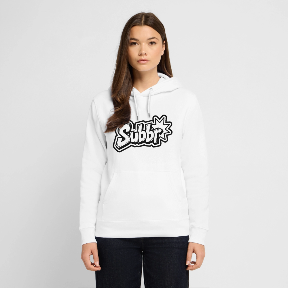 Subbr Design – Unisex Bio-Hoodie - Weiß
