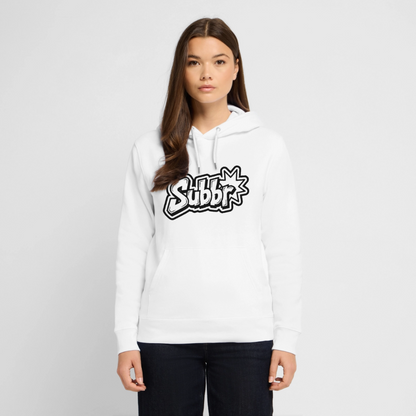 Subbr Design – Unisex Bio-Hoodie - Weiß