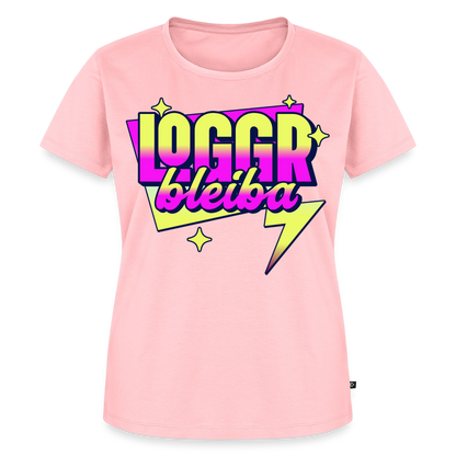 Logo bleibt Design – Frauen Premium T-Shirt - Rosa