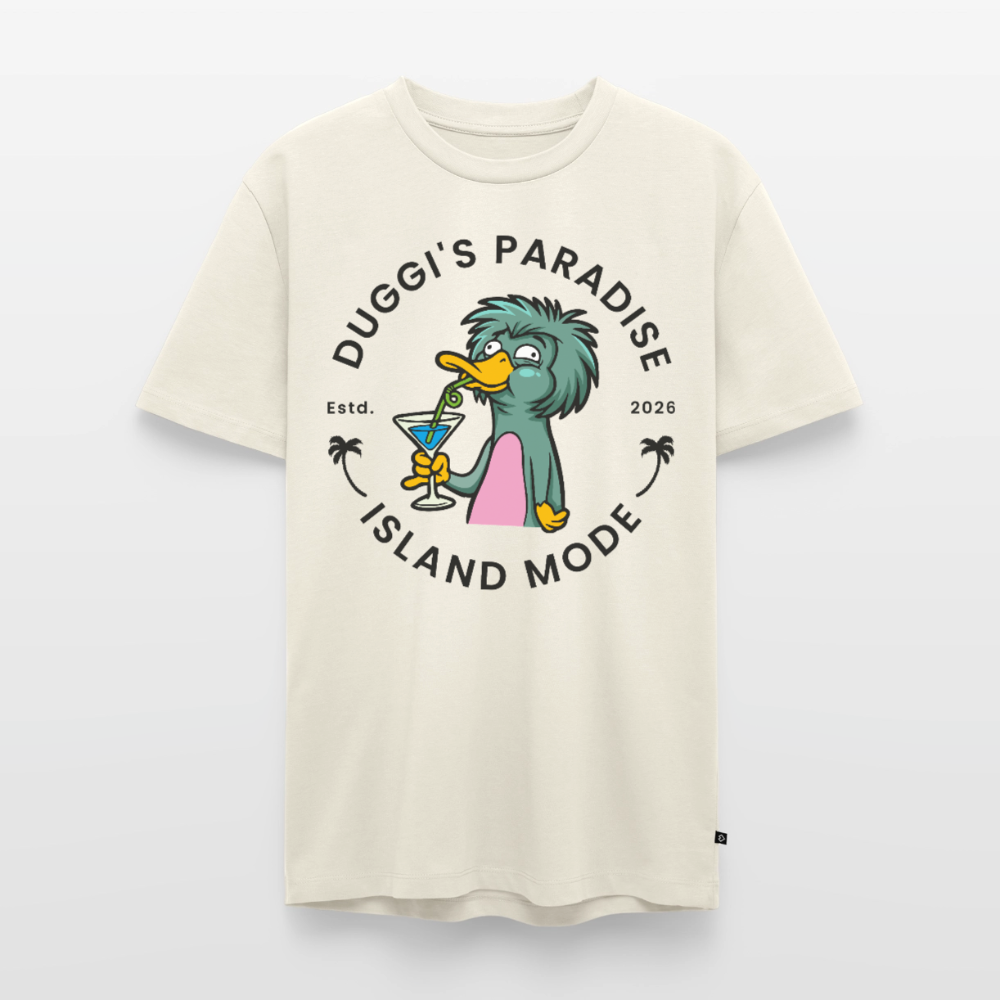Nuggis Paradise Design – Männer Premium T-Shirt - Naturweiß