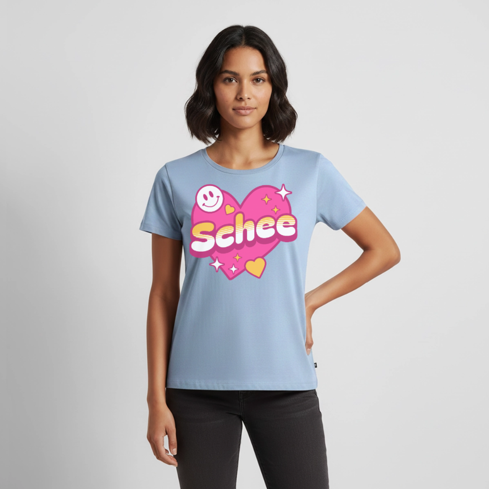 Schee Design – Frauen Premium T-Shirt - Hellblau
