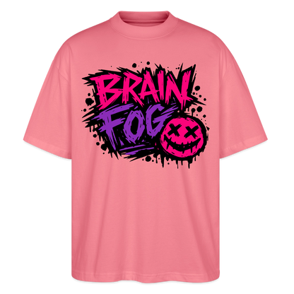 Brain Fog Design – Oversized Unisex Bio T-Shirt - Pink 